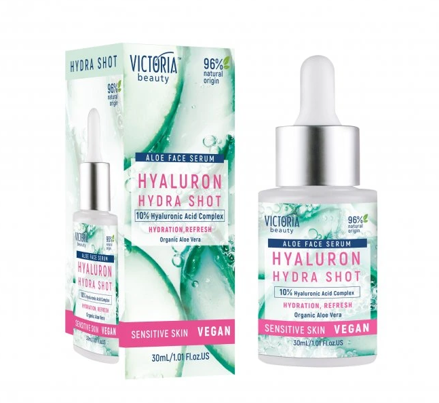 Victoria Beauty Hyaluron hydra shot Hydratačné sérum s aloe vera a kyselinou hyalurónovou 30 ml