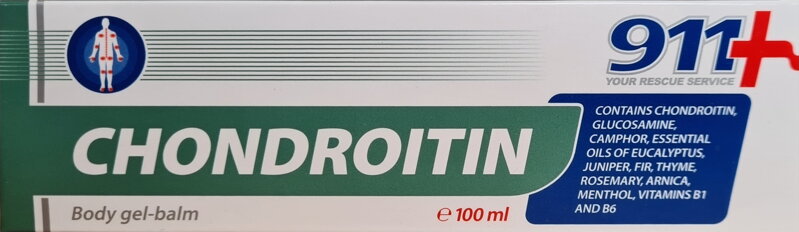 911 CHONDROITÍN Masážny Gél-balzam 100ml