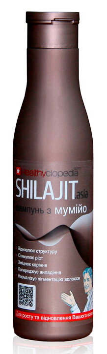 Eliksir - Shilajit šampón proti vypadávaniu vlasov s Múmiom 250ml