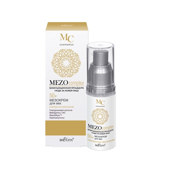 MEZO komplex očný krém 50 Komplexné obnovenie 30 ml d.s:04.2026