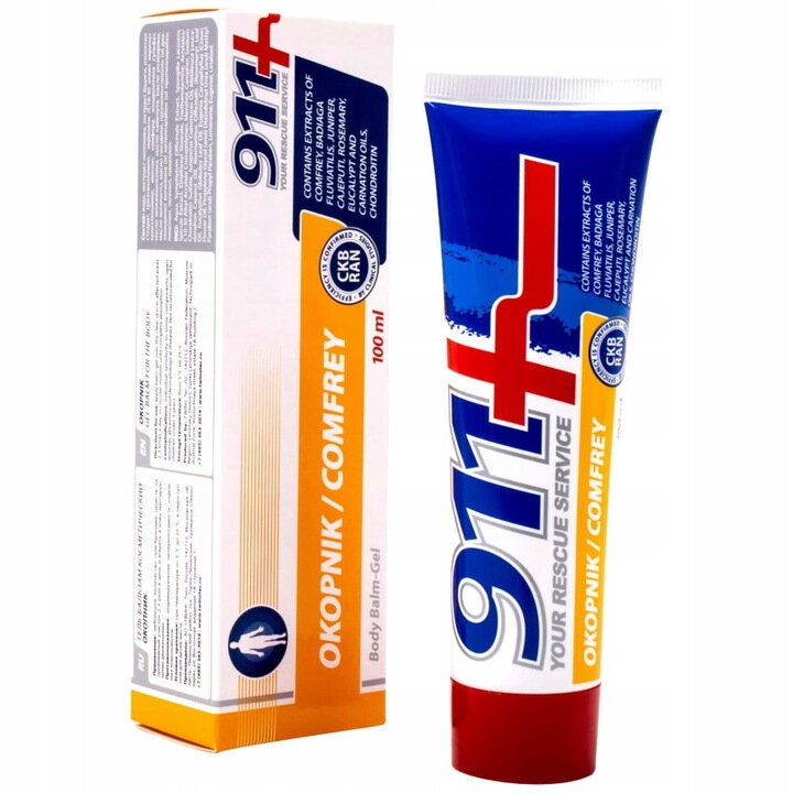 911 OKOPNIK hrejivý upokojujúci krém 100 ml d.s: 04.2026
