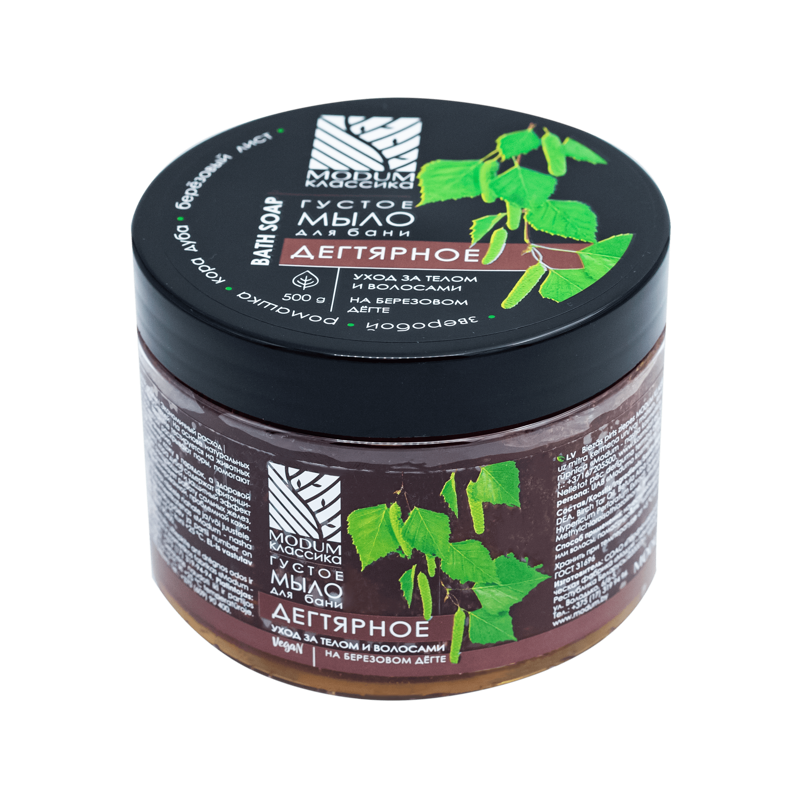 MODUM husté DECHTOVÉ bylinné mydlo na telo aj vlasy 500ml