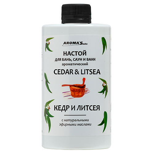 AROMA INFÚZIA do SAUN a KÚPEĽOV - CÉDER a VERBENA 400ml