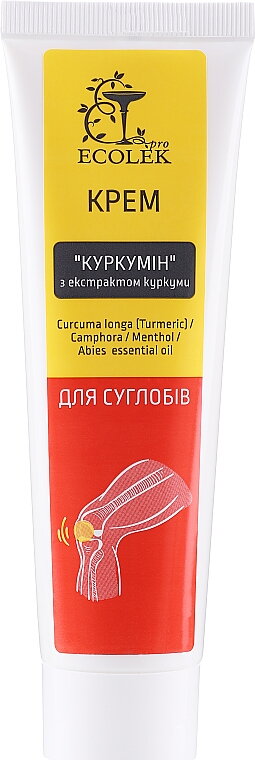 ECOLEKpro Telový krém KURKUMA 100ml