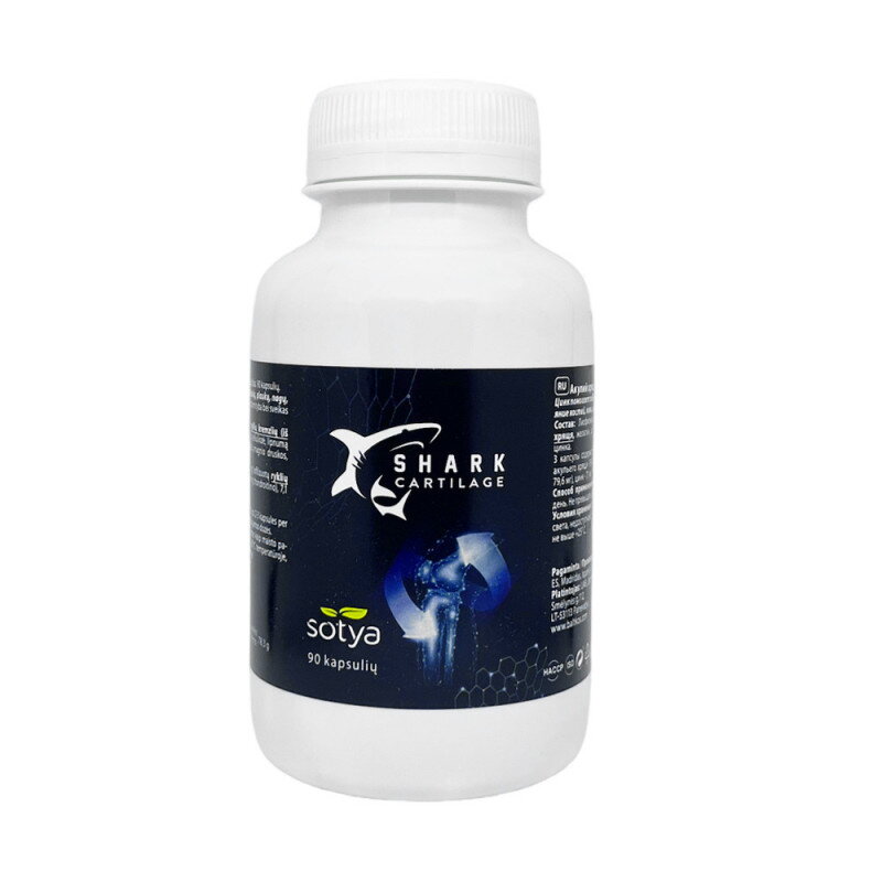 SOTYA Žraločia chrupavka so zinkom, 90 kapsúl