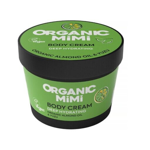 ORGANIC MIMI - Telový krém HĹBKOVÁ HYDRATÁCIA ORGANICKÝ MANDĽOVÝ OLEJ & YUZU 100 ml d.s: 05.2026