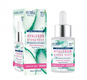 Victoria Beauty Hyaluron hydra shot Hydratačné sérum s aloe vera a kyselinou hyalurónovou 30 ml