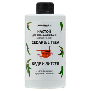 AROMA INFÚZIA do SAUN a KÚPEĽOV - CÉDER a VERBENA 400ml