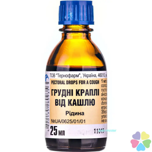 Ternofarm - Hrudný elixír - kvapky na kašel s extraktom sladkého drievka a anýzového oleja, 25 ml d.s:03.2026