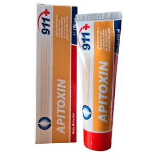 911 Apitoxin Gél - balzam Masážny na kĺby s včelím jedom 100ml UA