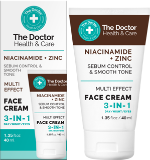 The DOCTOR pleťový krém NIACÍNAMID a ZINOK 3v1 40ml