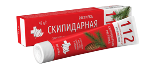 112 Terpentínový balzam s jedľovým olejom, gáforom a medom 45g