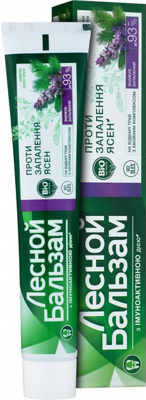 Lesný Balzam Zubná pasta so Šalviou, Aloe a ihličnatým extraktom 75 ml