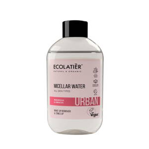 ECOLATIER URBAN Micelárna voda na odstraňovanie mejkapu MAGNÓLIA a HIBISCUS 400 ml d.s:05.2026