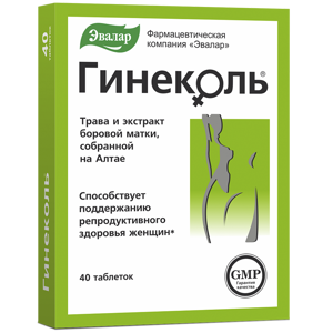 Evalar GYNEKOL 40 tabliet (výživový doplnok pre ženy) d.s:05.2026