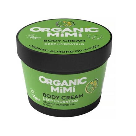 ORGANIC MIMI - Telový krém HĹBKOVÁ HYDRATÁCIA ORGANICKÝ MANDĽOVÝ OLEJ & YUZU 100 ml d.s: 05.2026