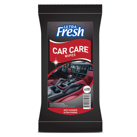 ULTRA FRESH - Čistiace obrúsky do AUTA 20ks